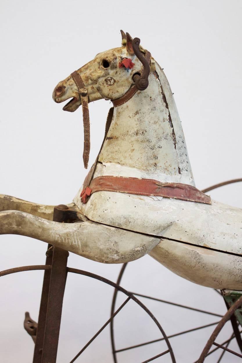 Late 19th Century French Horse Tricycle 3
