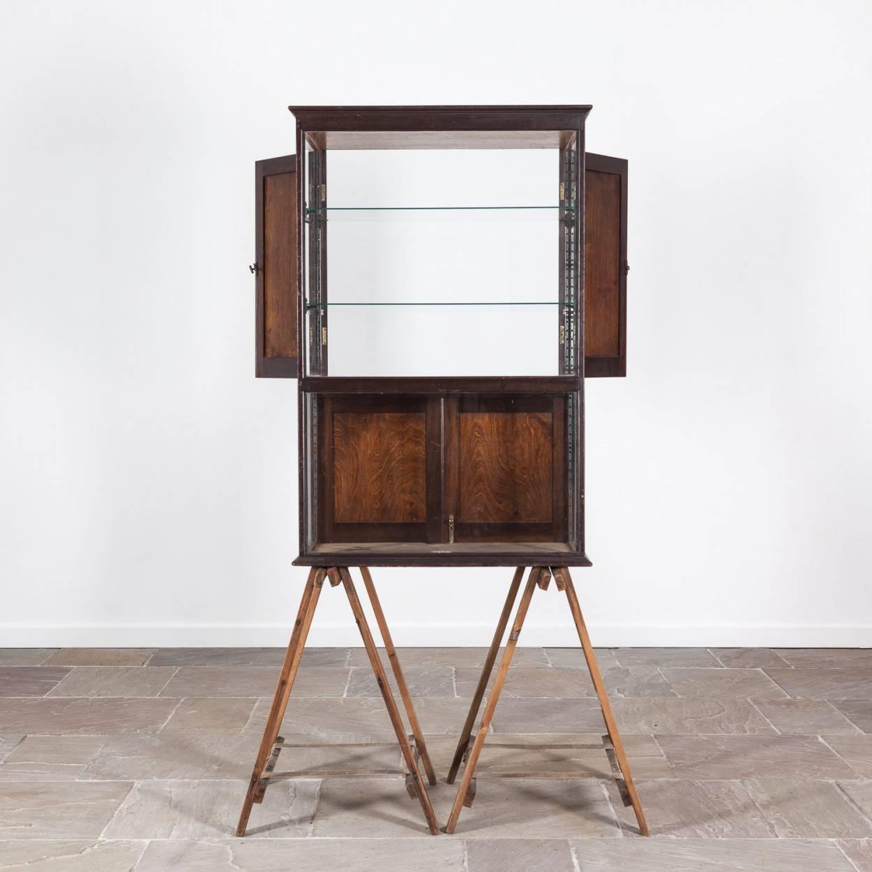Early 20th Century Shop Glass Display Cabinet 2