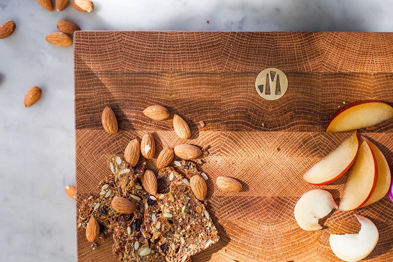 white oak cutting board