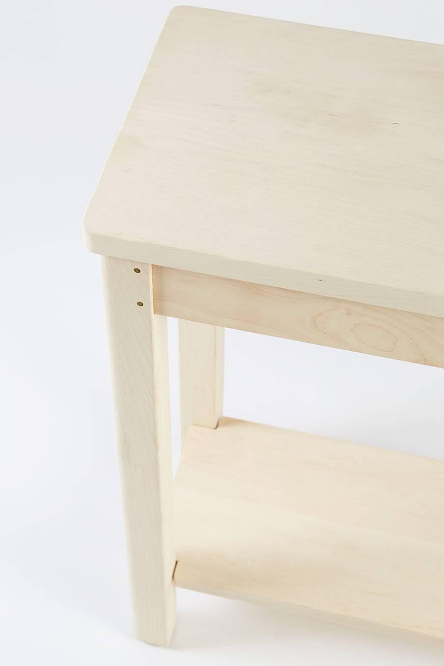 shaker console table