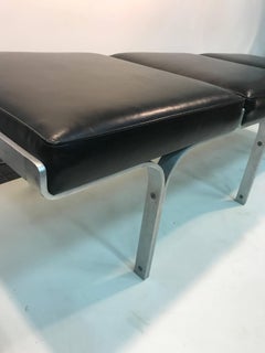 Cast Aluminum "Link" Bench by John Behringer, circa 1960s