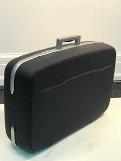 Ferriari Leather  Travel Case Grey Leather