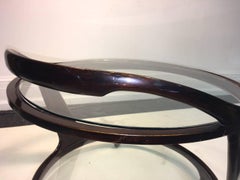Italian Modernist Bar Cart  Designed By Cesare Lacca