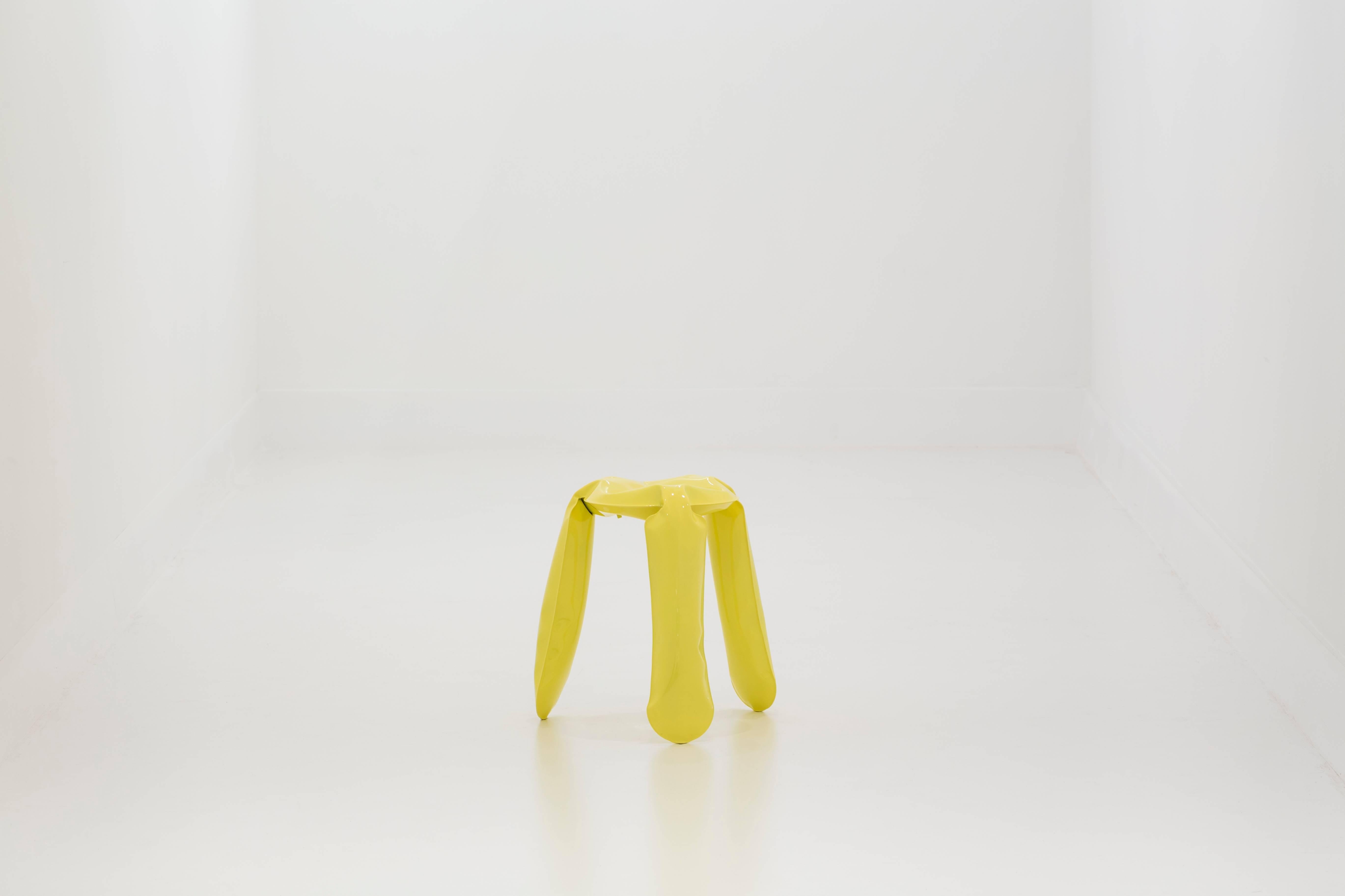 Plopp Stool 'Mini' by Zieta Prozessdesign, Stainless Steel ‘Inox’ Version For Sale 3