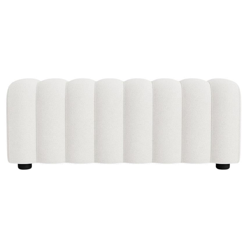 Contemporary Bench 'Studio' by Norr11, Barnum Bouclé 1