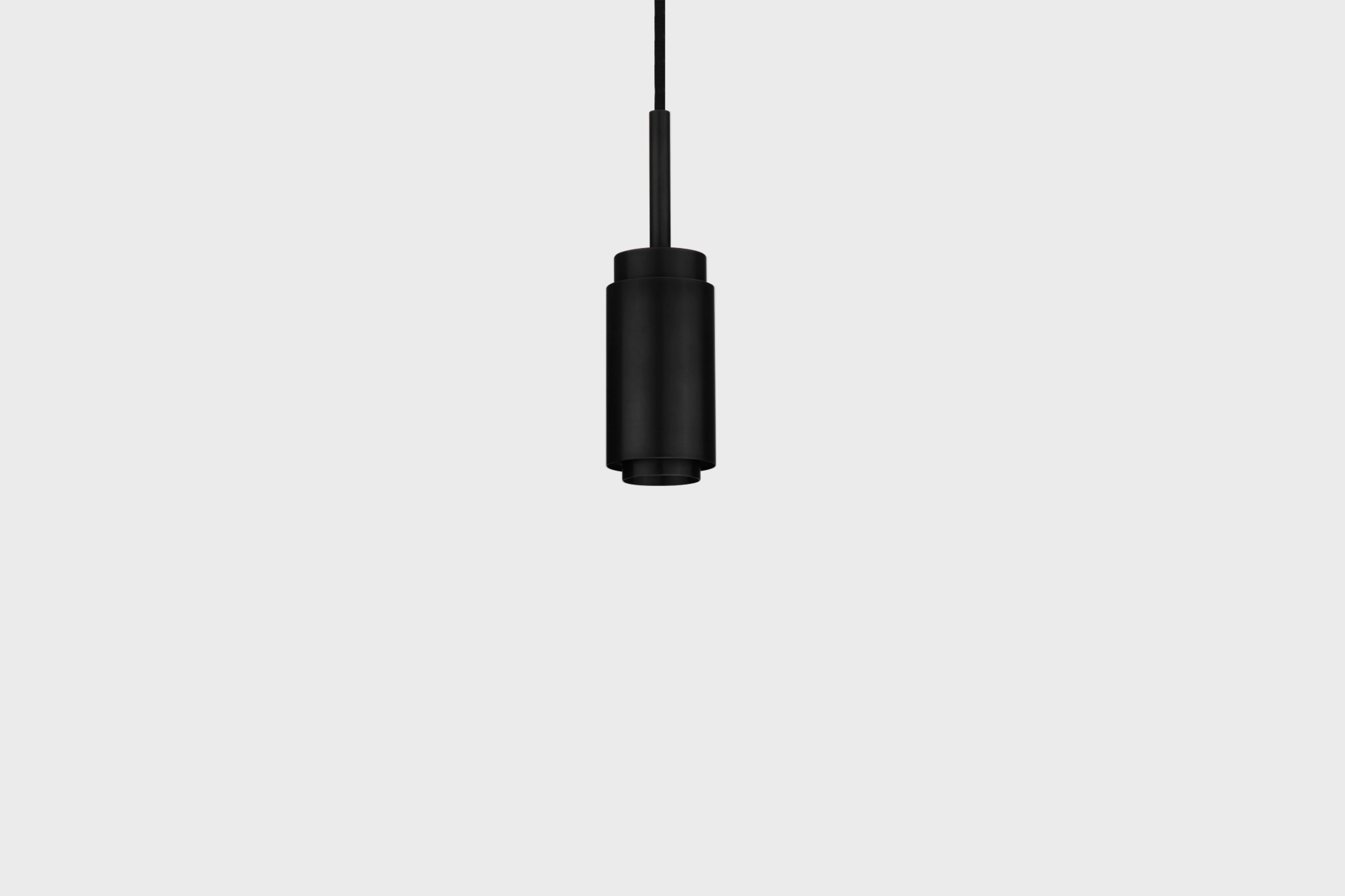 Moderno Lampada a sospensione personalizzabile 'Donya Spot' di Anour, acciaio inox nero in vendita