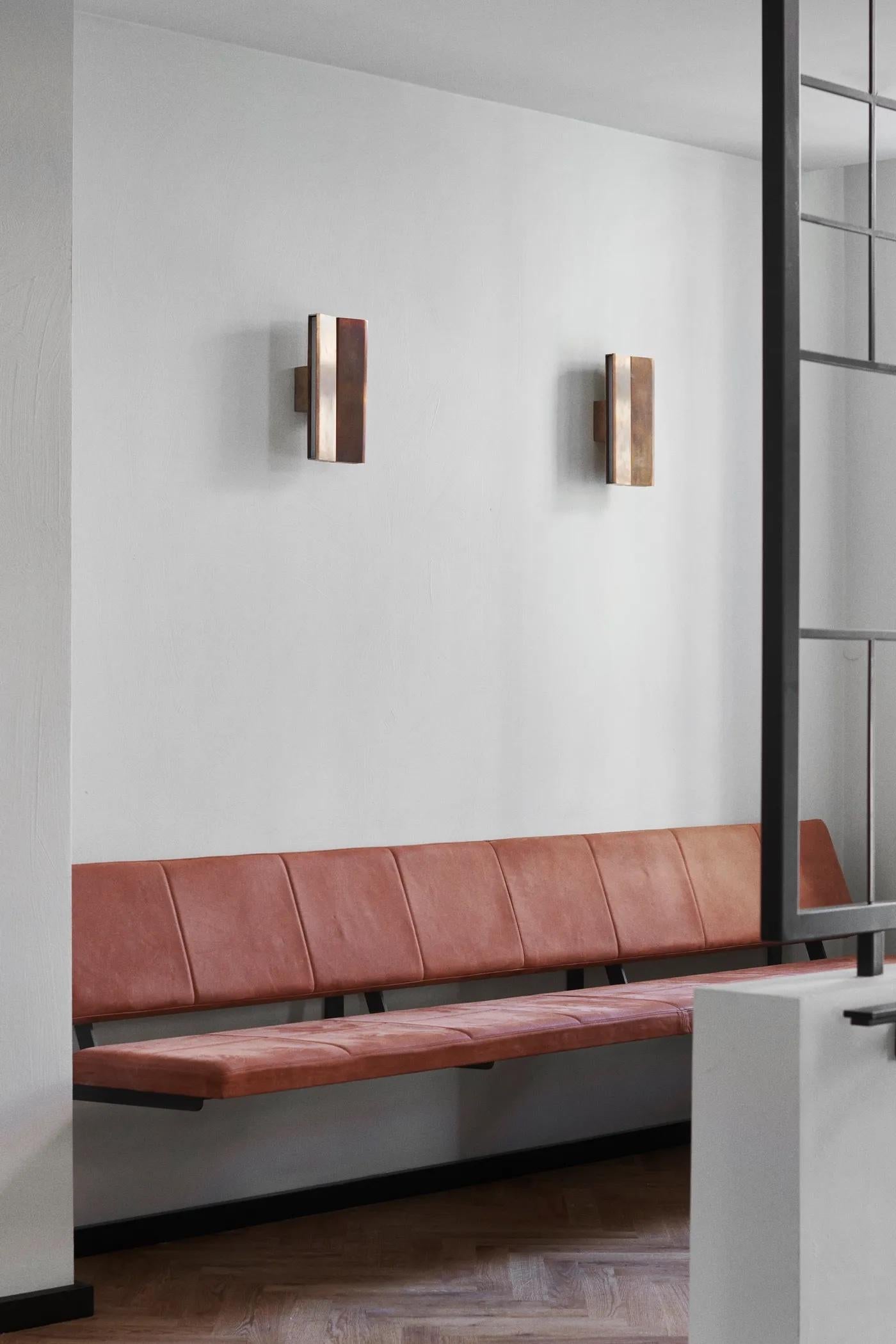 Aplique Personalizable 'Papilio' by Anour, Doble, Latón Marrón Siglo XXI y contemporáneo en venta
