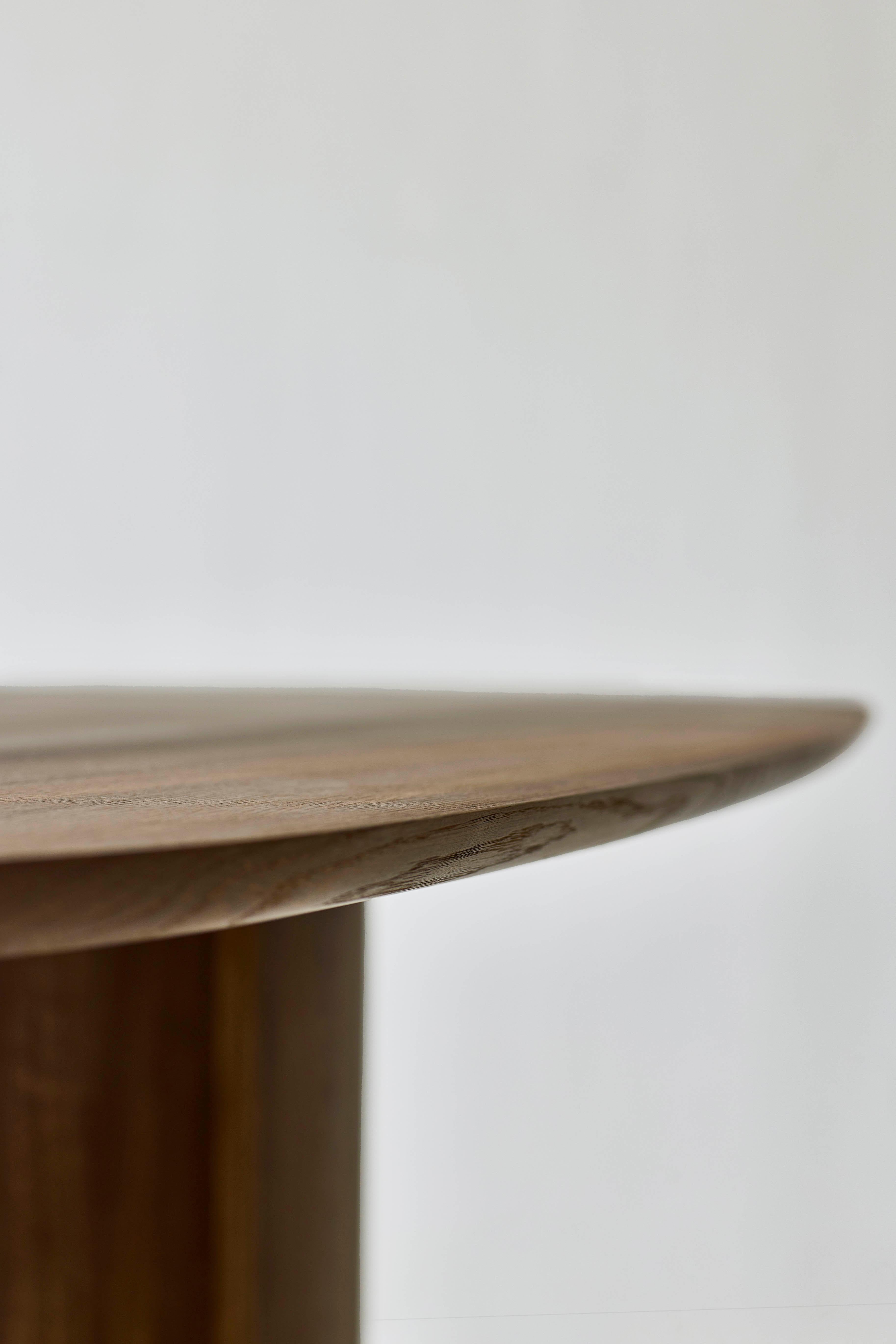 Contemporary Rectangular Dining Table 'Tangent' by DK3, Lacquered Oak, 340 cm For Sale 10