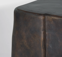 Contemporary  Coffee Table 'KABU' by Eichkorn, Bronze
