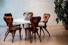 Solid Oak Modern Chair 'Calvet' by Antoni Gaudí x BD Barcelona, Art Editions