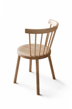 Modern Dining Chair 'STORIA KVT10' by Kari Virtanen, Ash