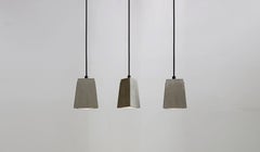Three, Concrete Ceiling Lamp by Bentu Design