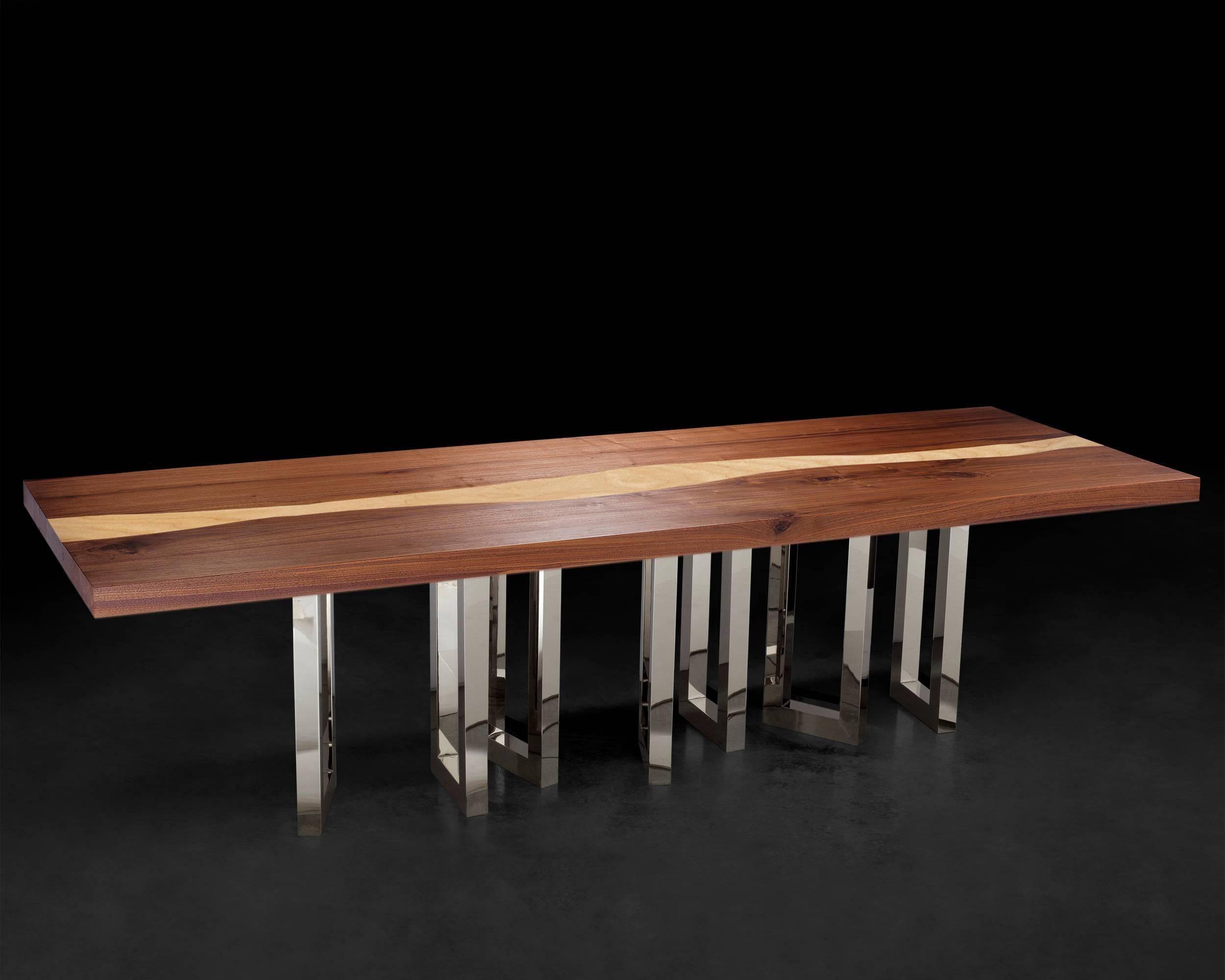 wood long table