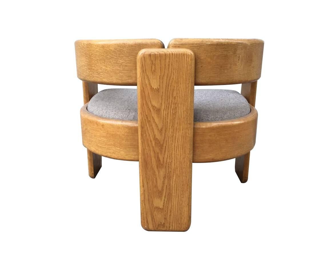 Mid-Century Modern Tobia Scarpa Armchair