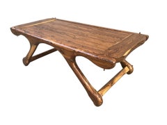 Don Shoemaker Coffee Table Made in Tropical Wood
