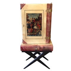 Aldo Tura Book Shaped Liquor Cabinet