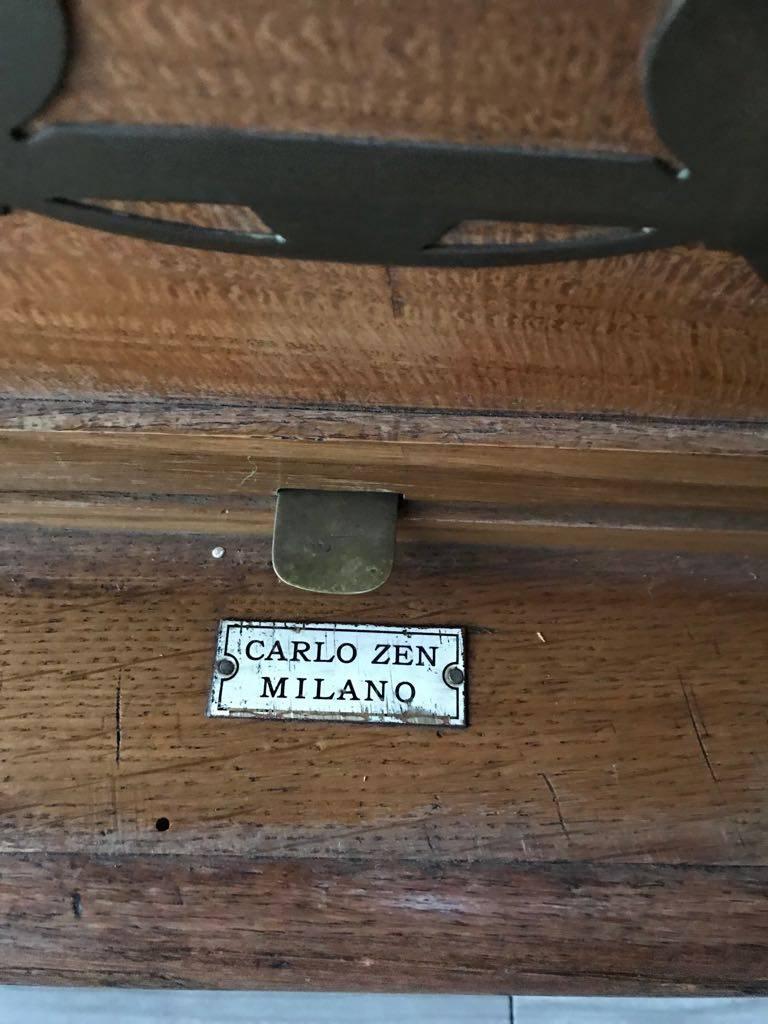 Art Nouveau Chest of Drawers by Carlo Zen Milano For Sale