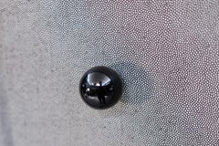 De Coene Frères Art Deco High Chest in Black Lacquer and Shagreen, 1940s