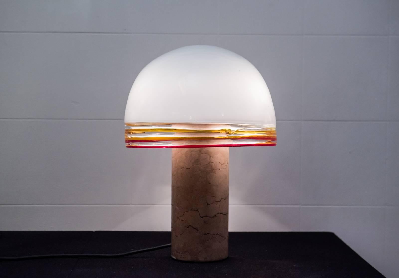 Italian Table Lamp Febo by Roberto Pamio and Renato Toso for Leucos, 1970 In Good Condition For Sale In Lucca, IT