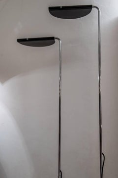 Floor Lamp "Mezzaluna" by Bruno Gecchelin for Skipper, Milano