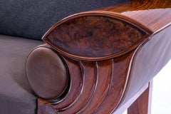 Kongo Sofa, Contemporary Art Deco Influence by Gausbauer Austria