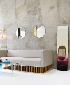 Ombre Glass Mirror Large Floor Length Wall Mirror