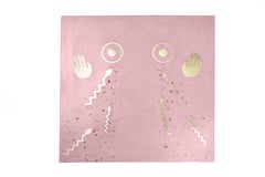 Mothership Coffee Table in Terrazzo with Brass Inlay by Carly Jo Morgan