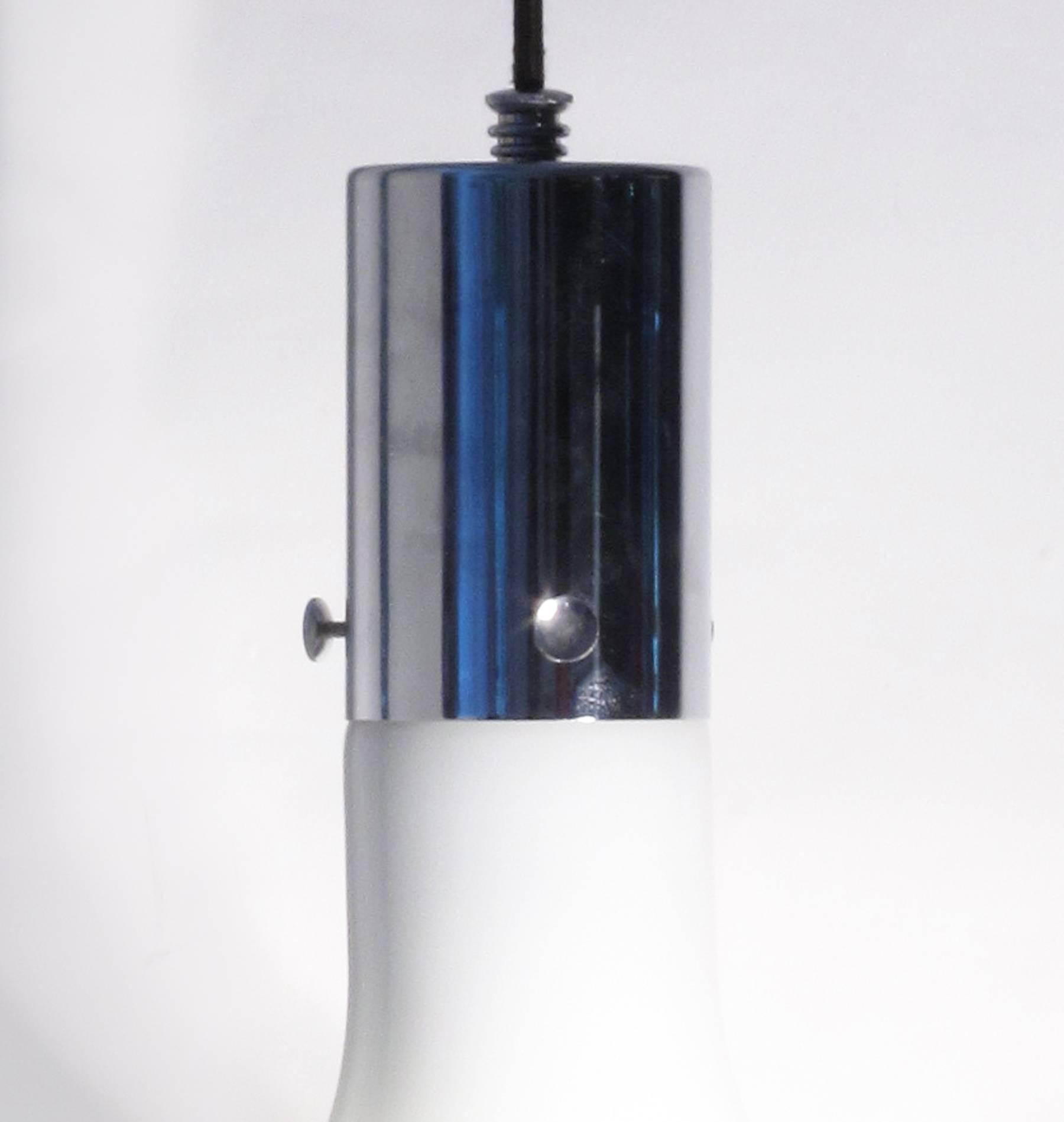 Murano Blown Glass Pendant Lamp, 1970 1