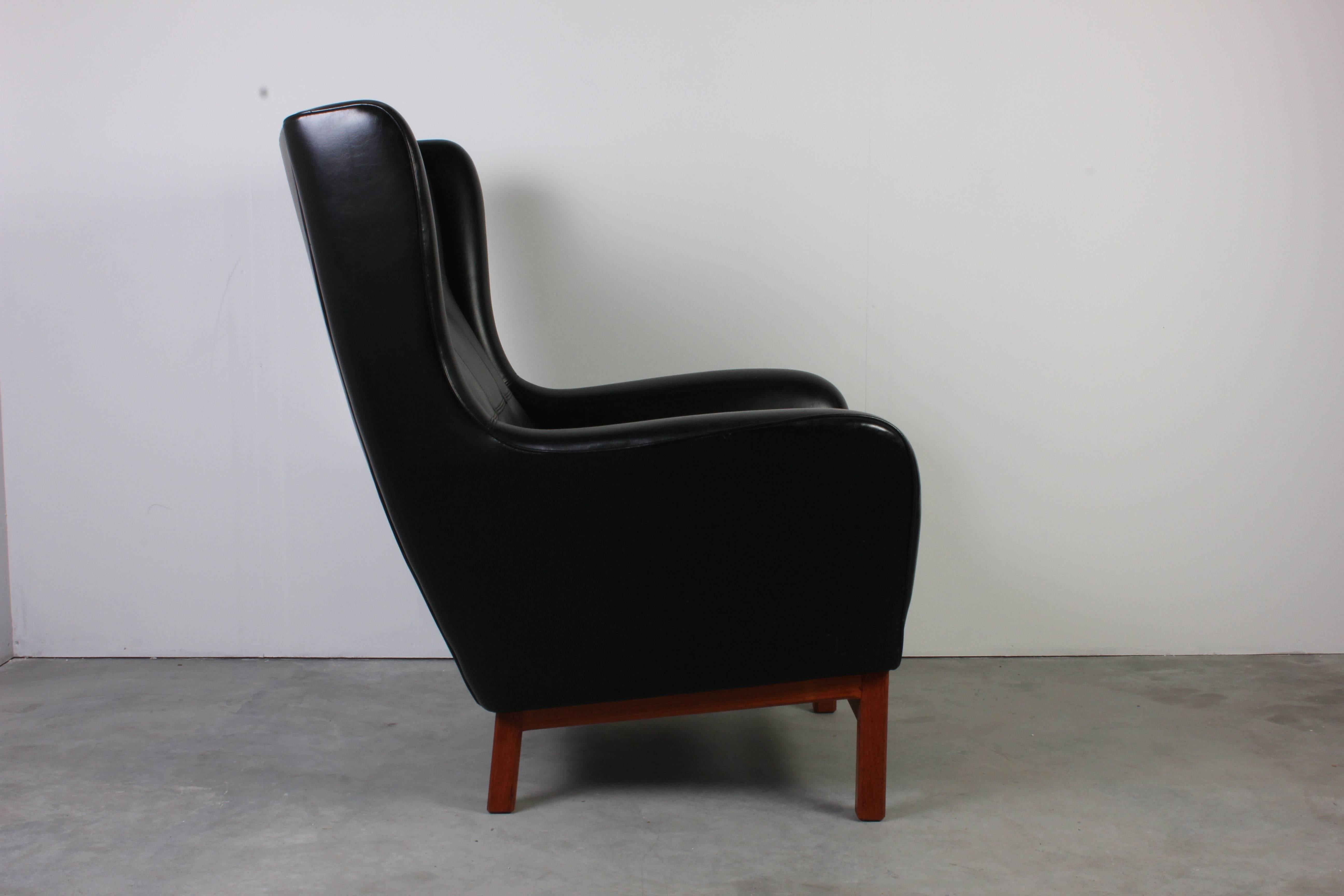 Midcentury Lounge Chair by Bröderna Andersson In Good Condition In Malmo, SE