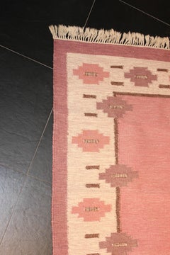 Swedish Midcentury Flat-Weave Carpet