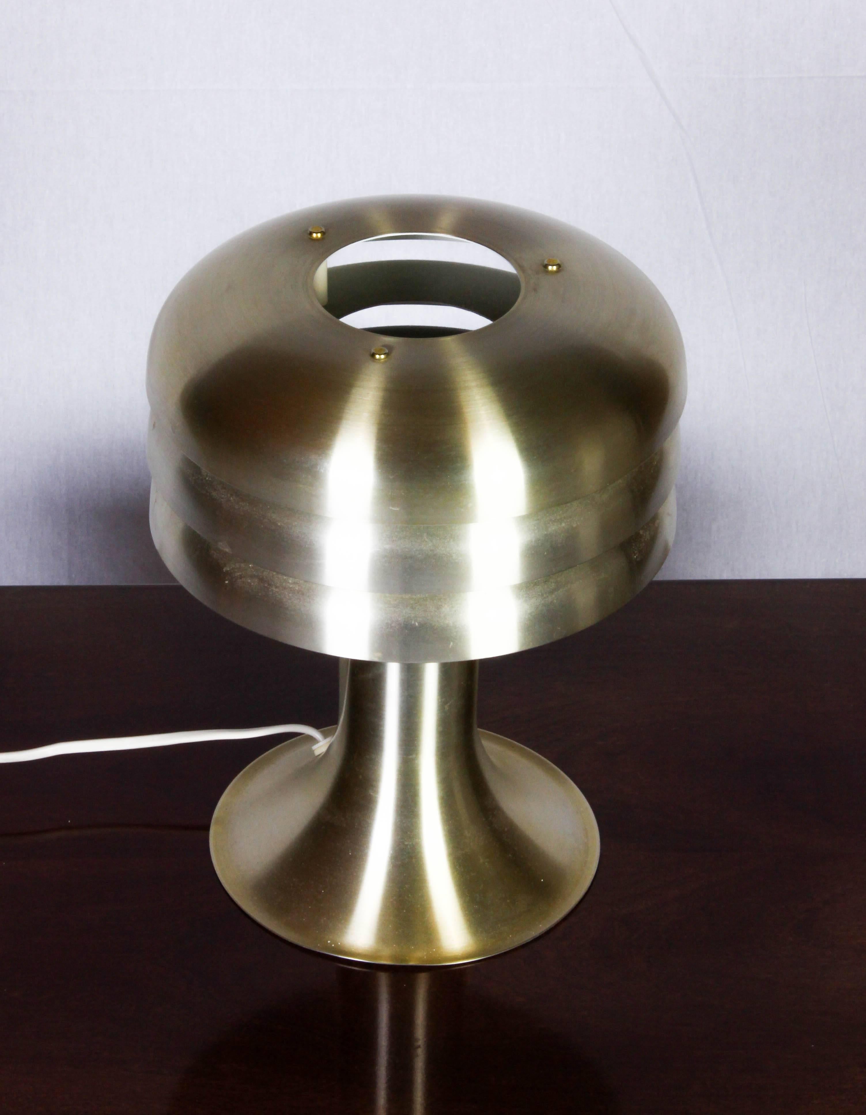 Scandinavian Modern Hans Agne Jakobsson BN-25 Brass Table Lamp