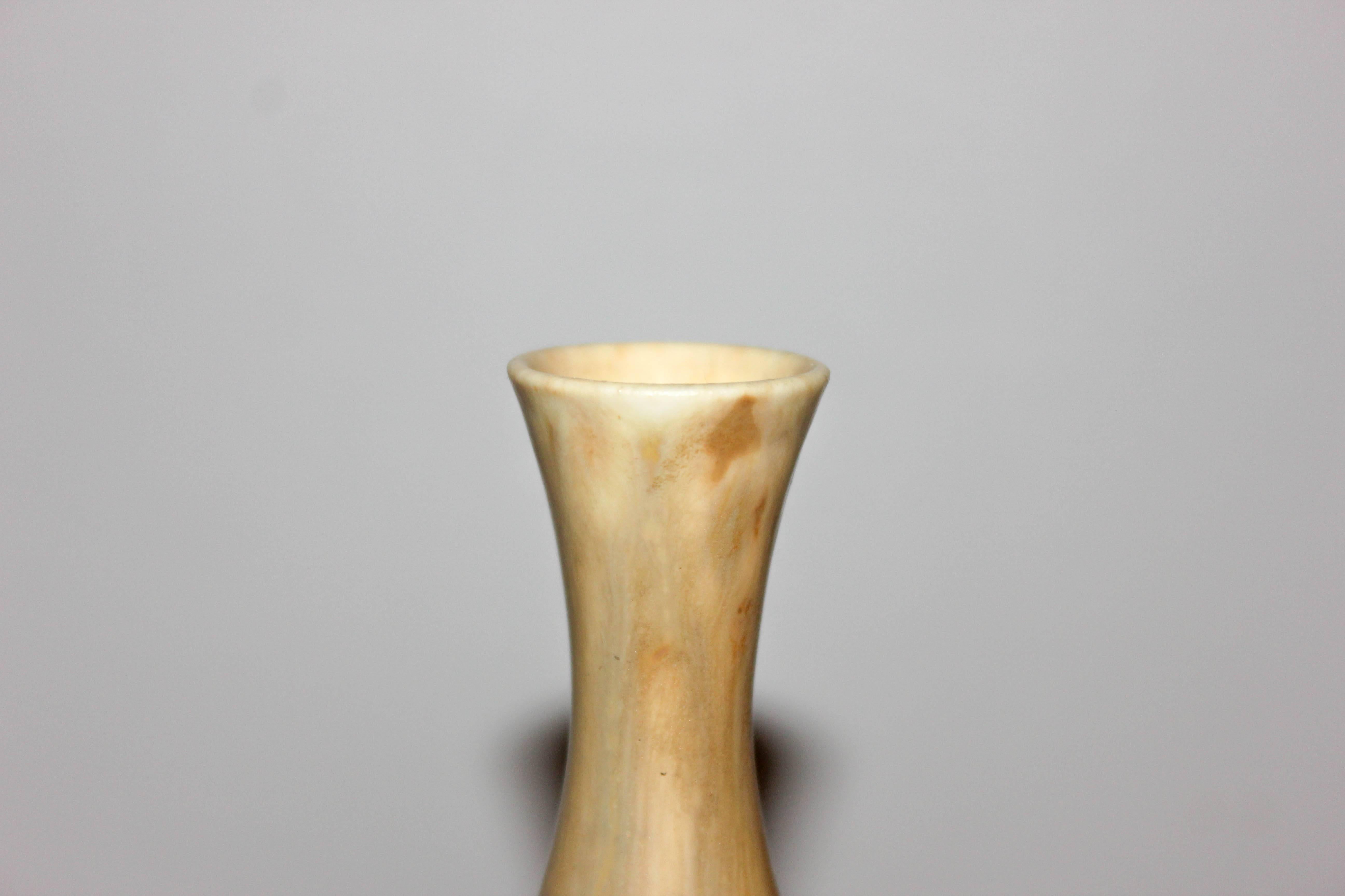 Midcentury Ceramic Vase by Carl-Harry Stålhane for Rörstrand In Good Condition In Malmo, SE
