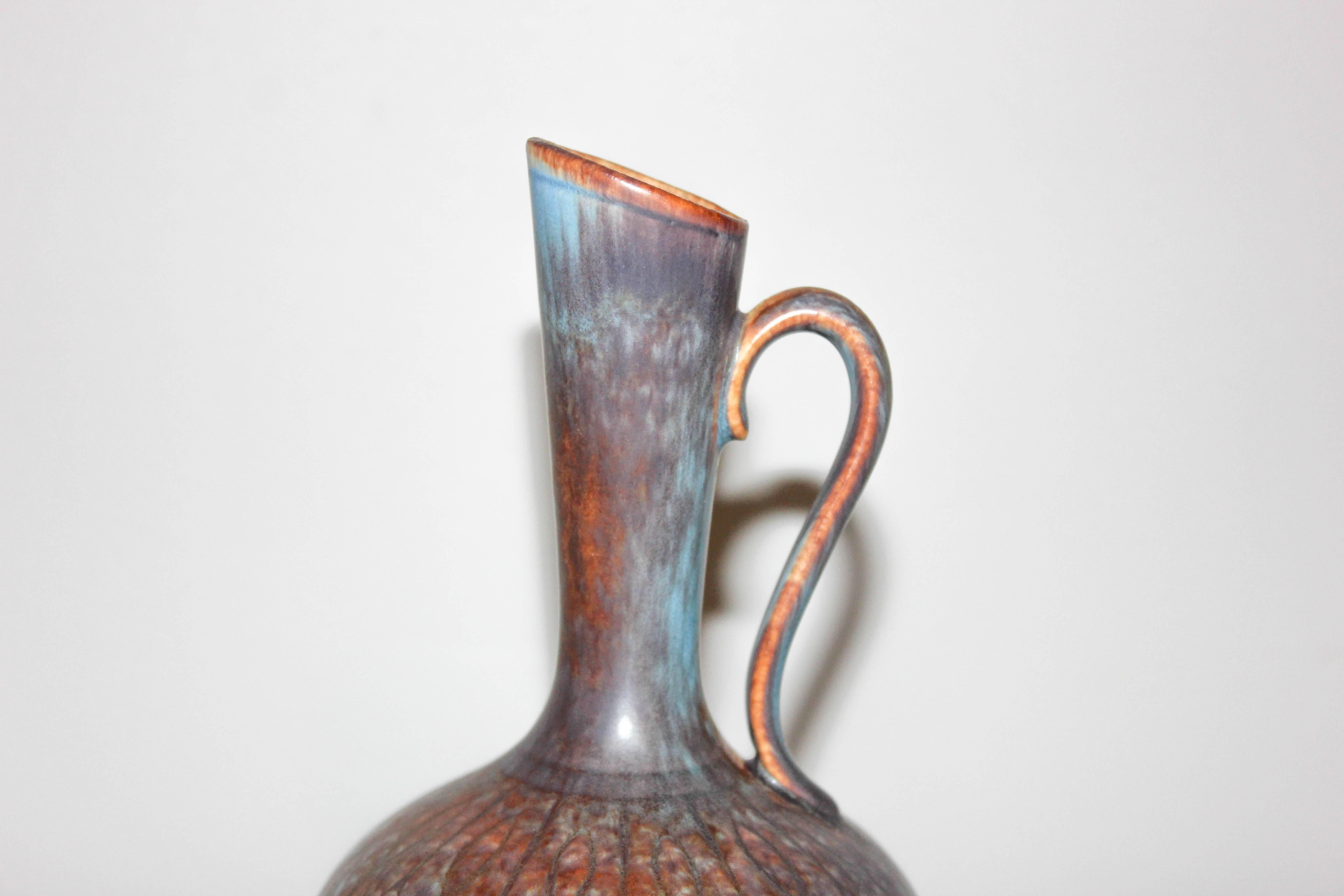 Mid-20th Century Midcentury Ceramic Vase by Gunnar Nylund for Rörstrand
