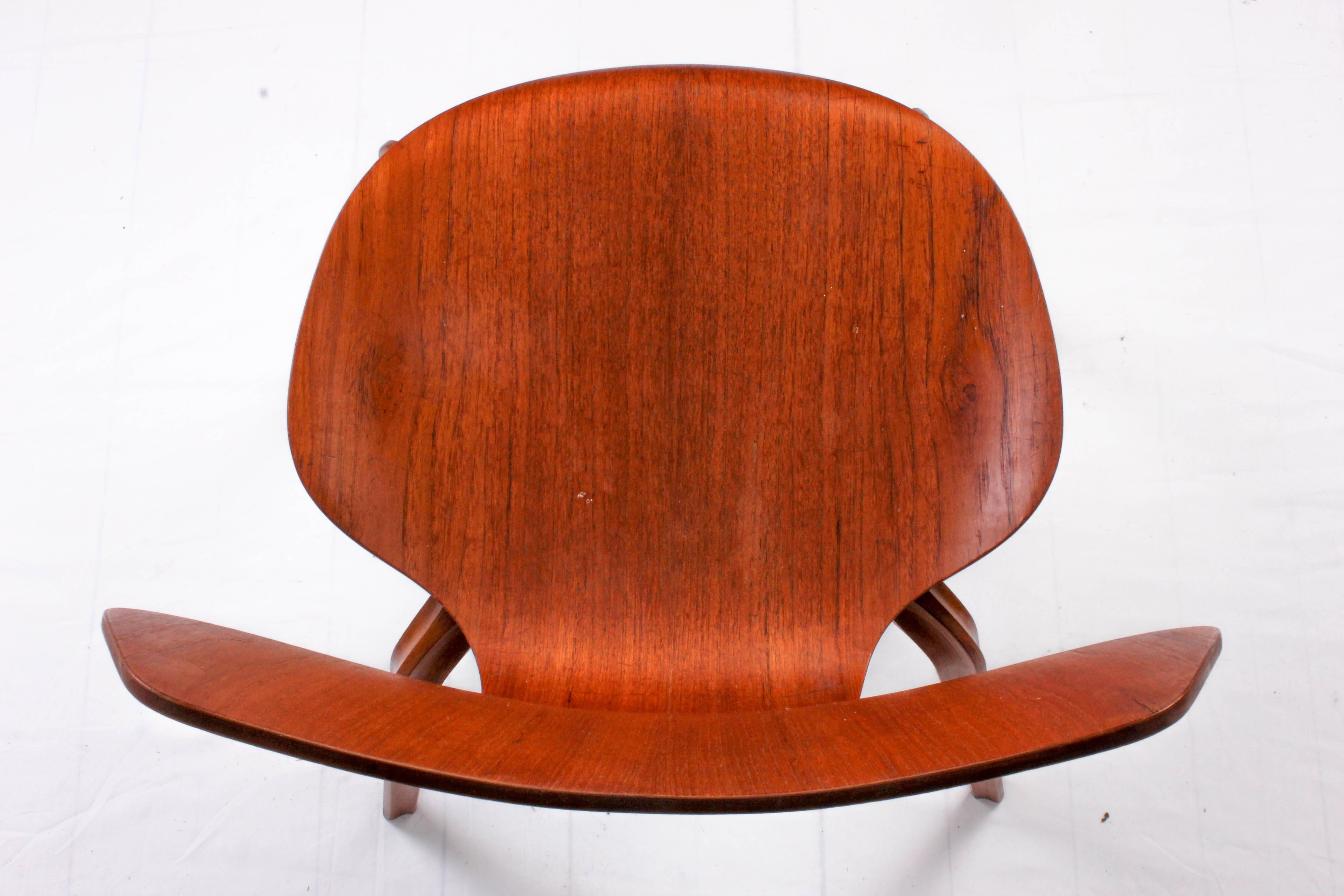 Arne Jacobsen Teak Grand Prix Chair Model 3130 by Fritz Hansen 3