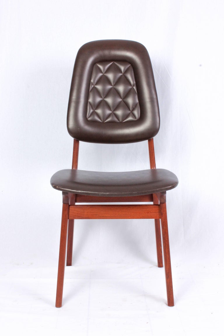 Midcentury Norwegian Dining Chairs by Brødrene Sørheim at 1stDibs