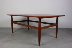 Midcentury Kurt Ostervig Teak Coffee Table for Jason Møbelfabrik