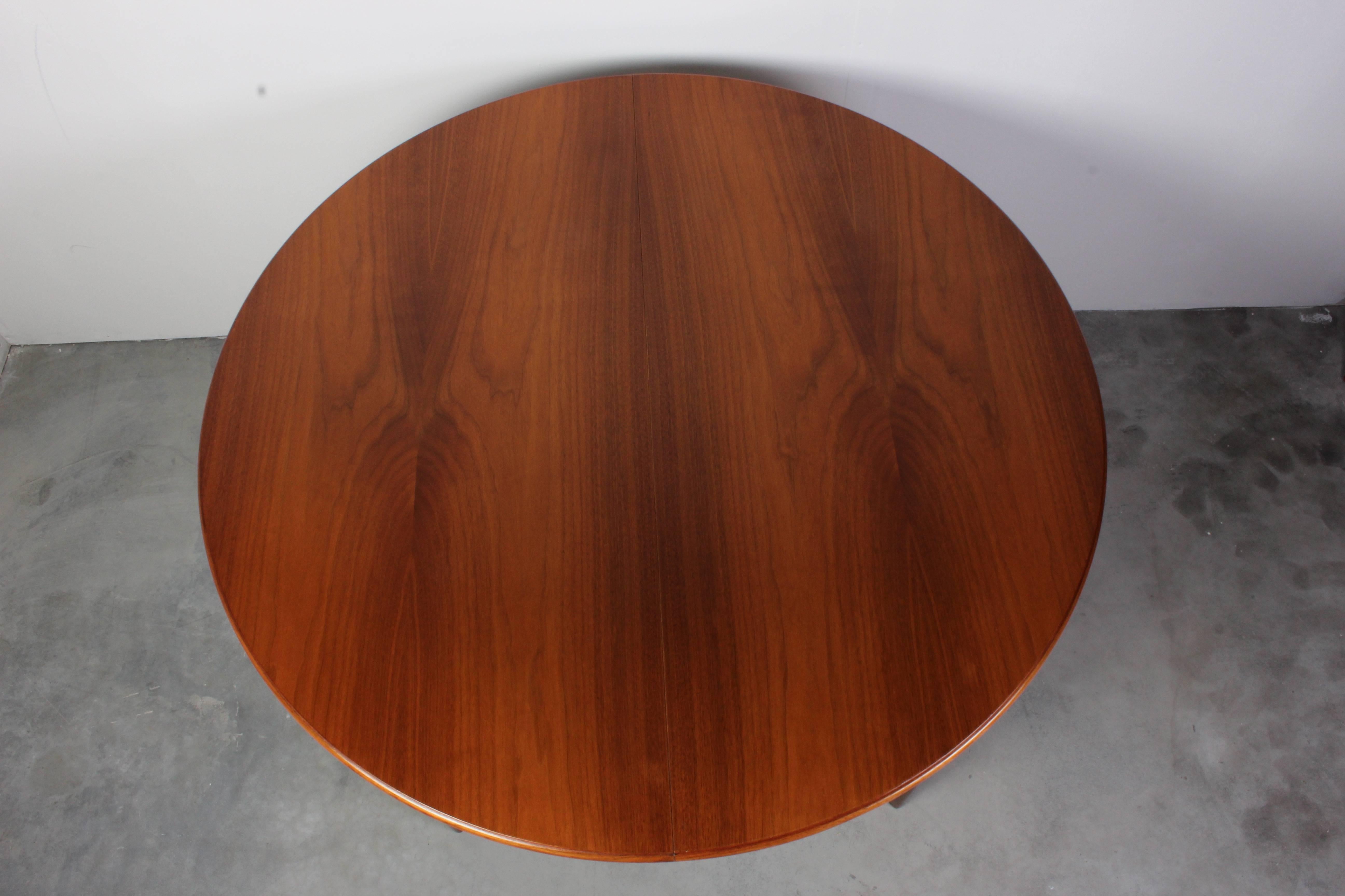Midcentury Swedish Teak Dining Table In Good Condition In Malmo, SE