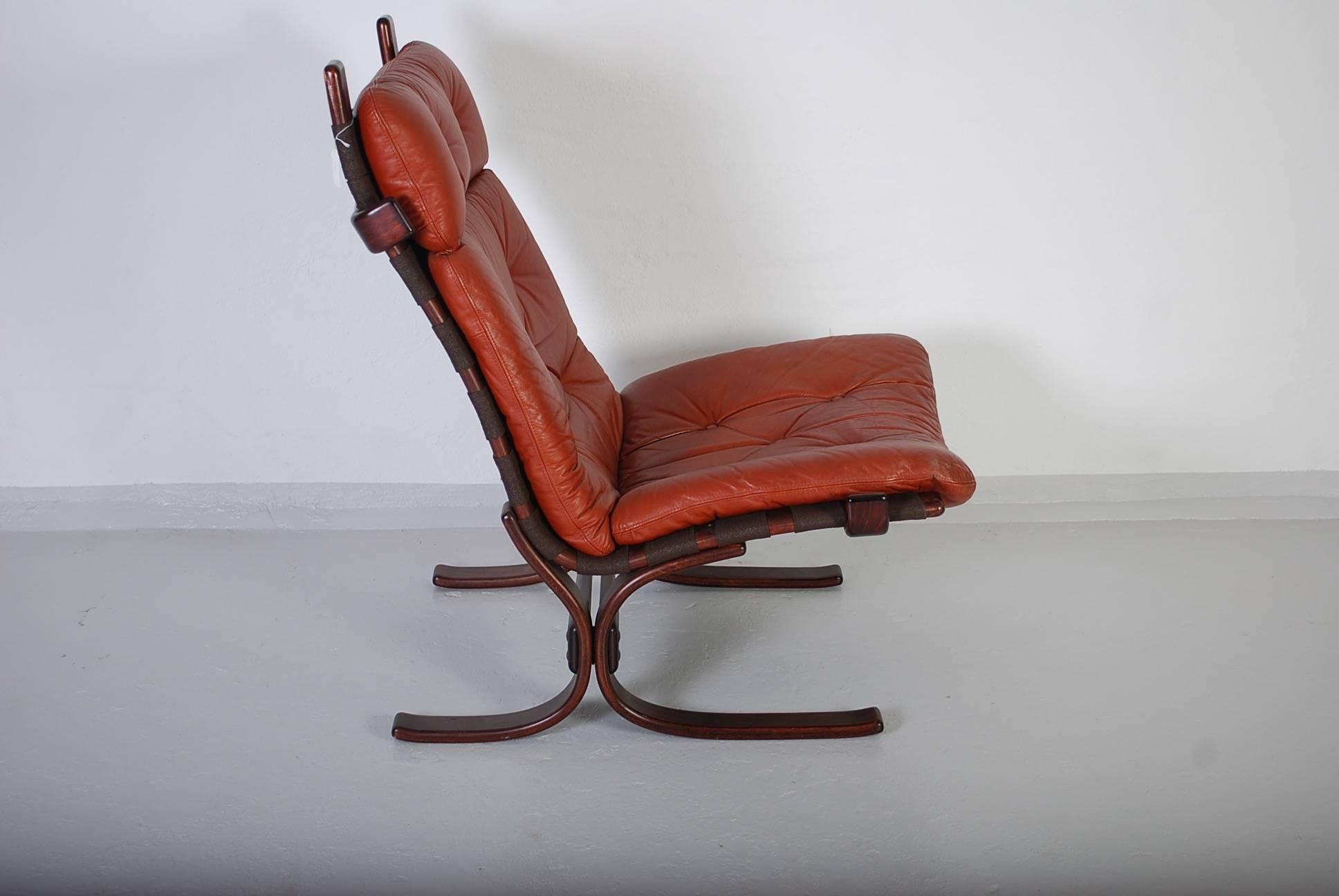 Norwegian Midcentury Siesta Lounge Chair by Ingmar Relling for Westnofa