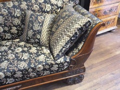 Black Brocade Sofa, 1920