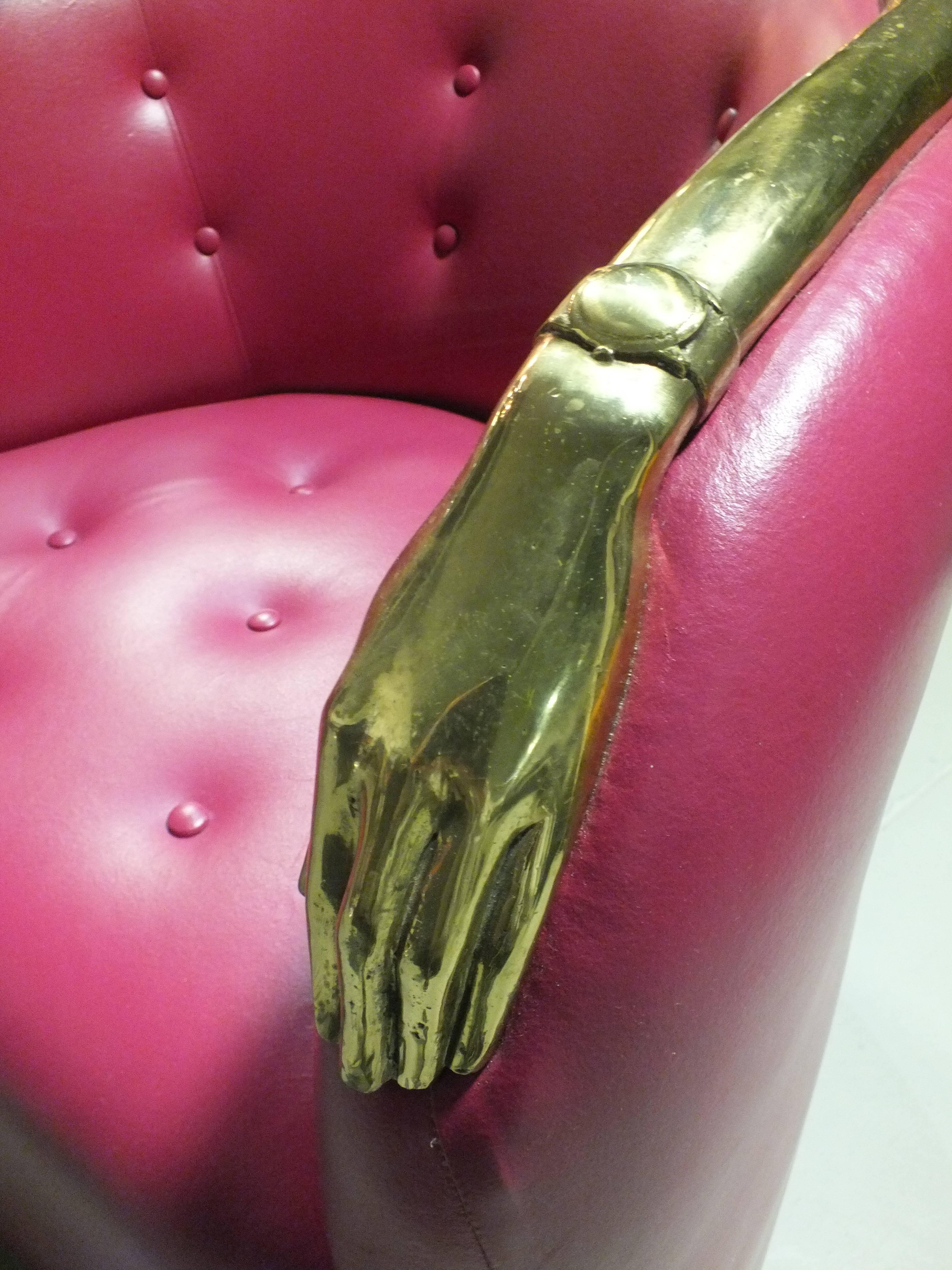 Art Deco Salvador Dali Vis-à-vis De Gala Sofa For Sale