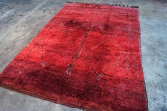 Vintage Moroccan Rug, Beni Mguild Tribe, Middle Atlas
