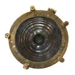 Brass Fluted Cargo Lights