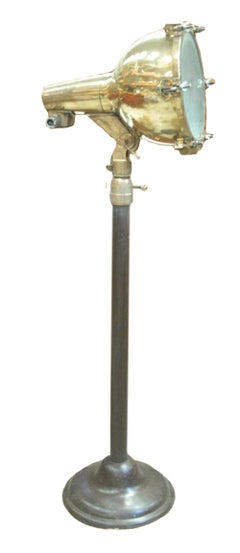 Brass Ship Spot on Stand