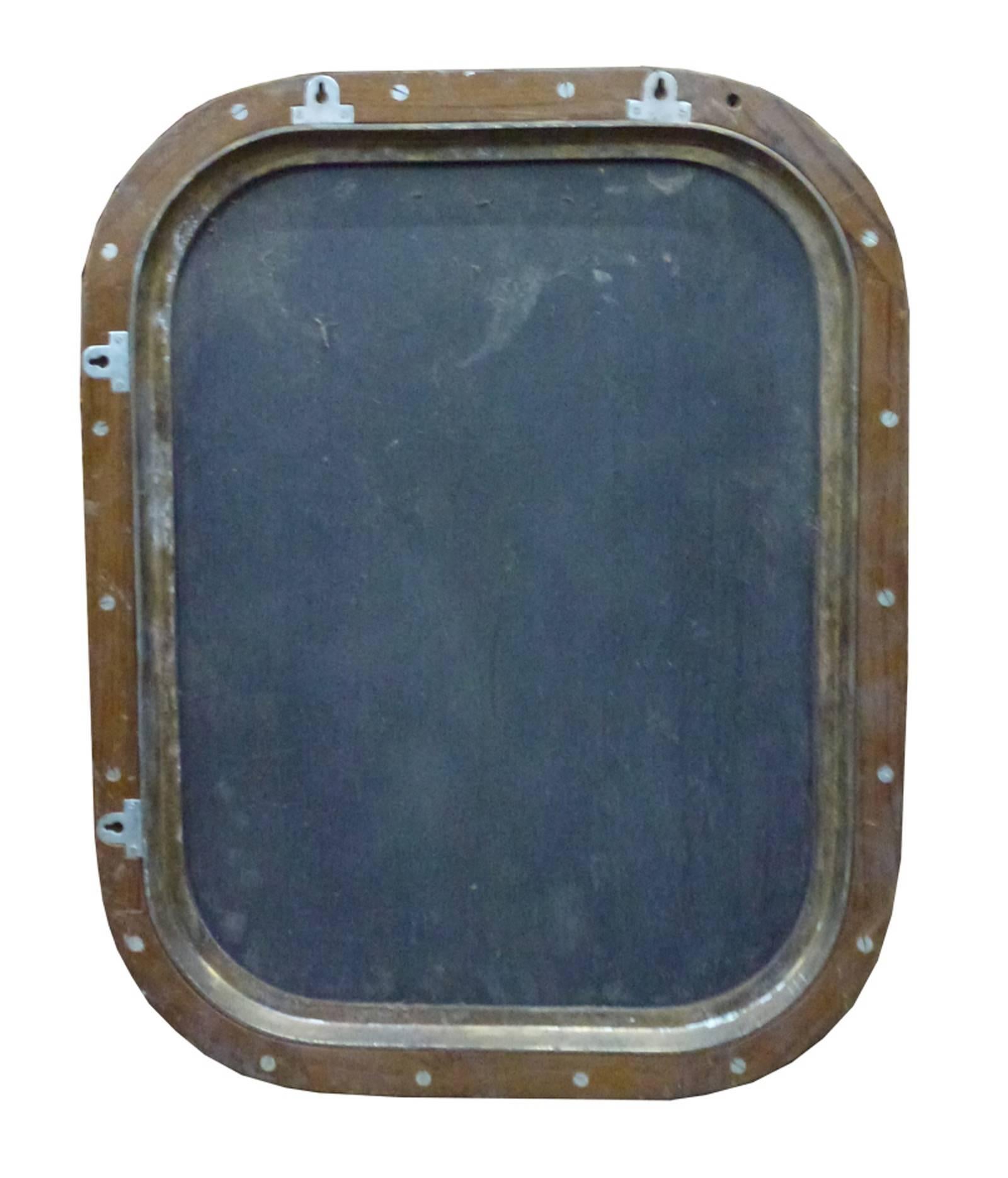 rectangular porthole mirror