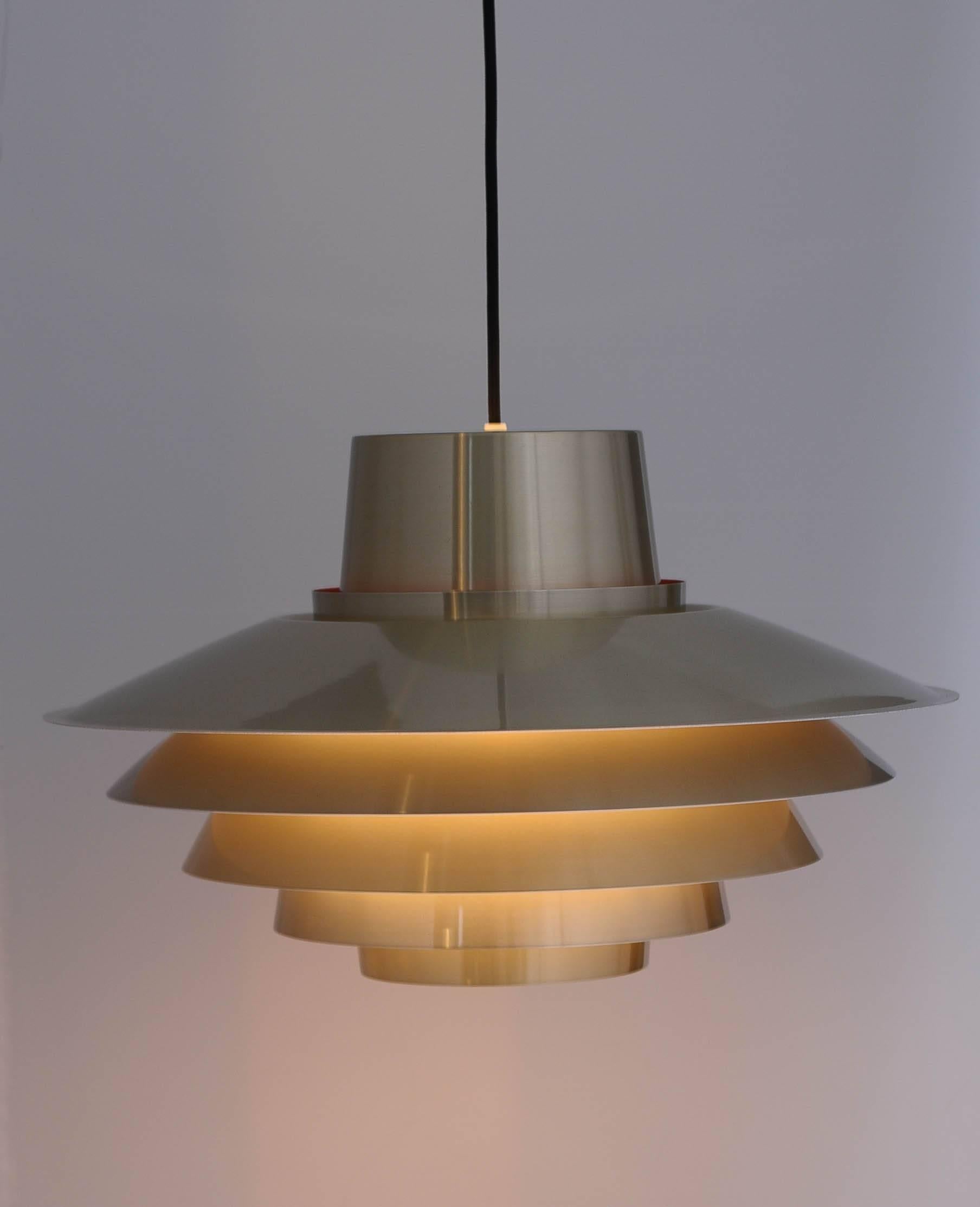 Mid-Century Modern Verona, Danish Pendant Lamp by Svend Middelboe