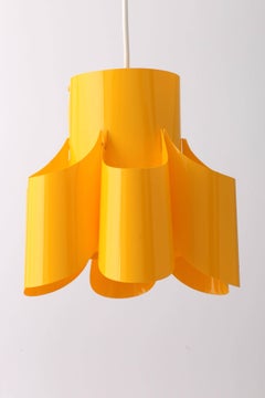 Lamp in Yellow Plastic