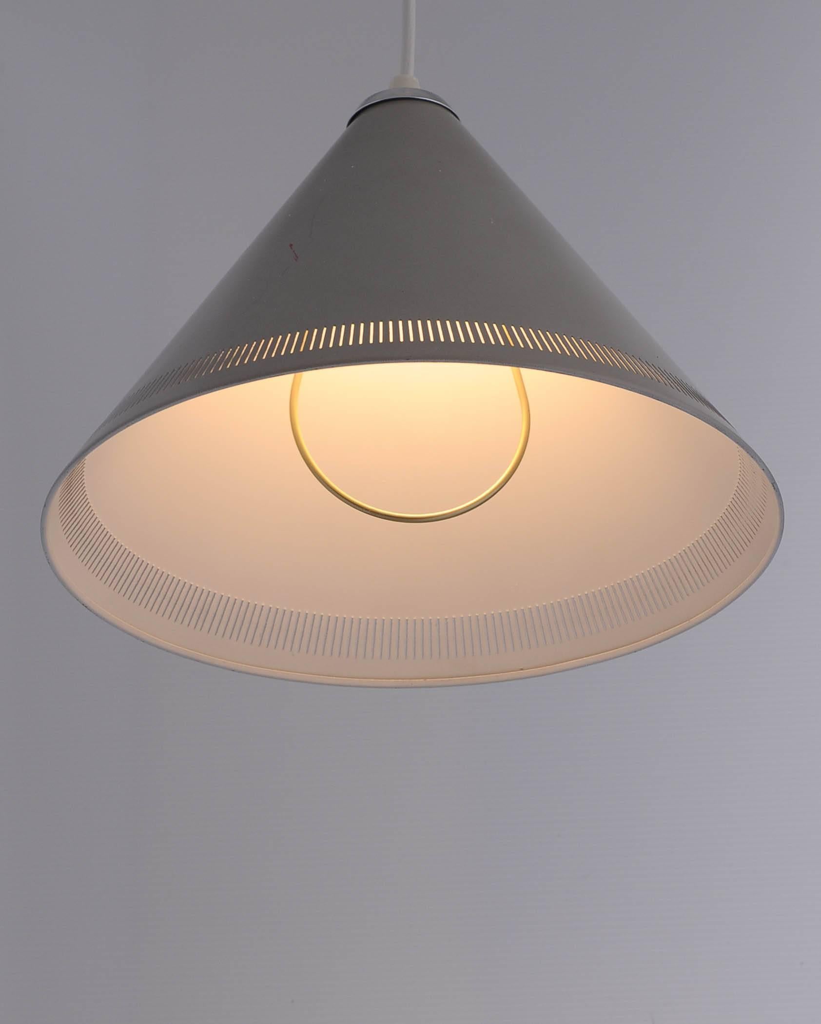 Mid-20th Century Scandinavian Lamp Designer Bent Karlby for Lyfa For Sale