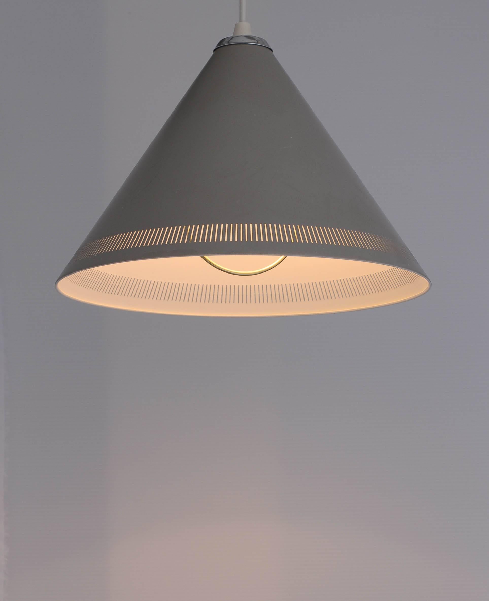 Anodized Scandinavian Lamp Designer Bent Karlby for Lyfa For Sale
