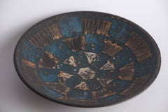 Ceramic Enamelled Plate West Germany