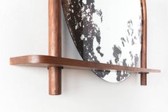 Wall Mirror in Solid American Black Walnut by Hinterland Design